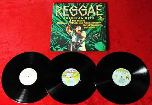 3LP Box Reggae - Original Hits - feat Bob Marley Dillinger Clint Eaastwood...