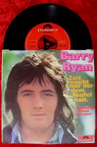 Single Barry Ryan: Zeit macht nur vor dem Teufel halt (Polydor 2001 207) D