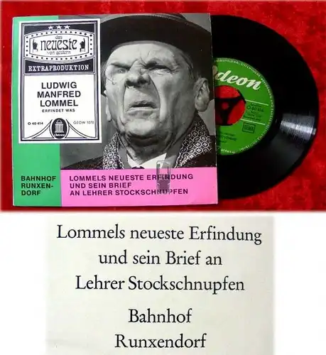 EP Ludwig Manfred Lommel erfindet was