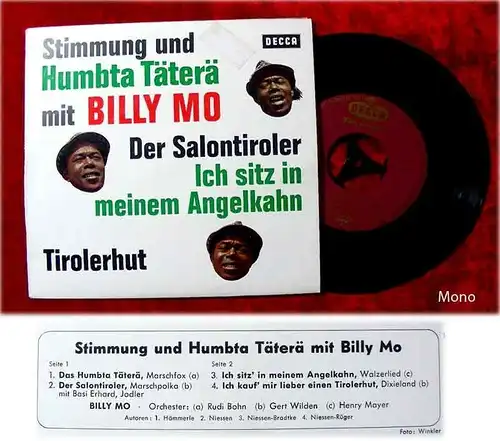 EP Billy Mo Stimmung und Humbta Täterä