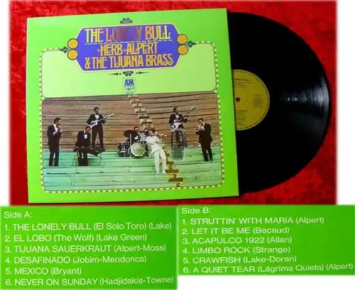 LP Herb Alpert: The Lonely Bull