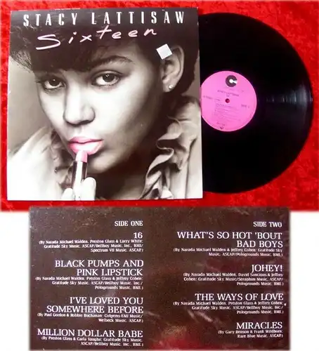 LP Stacy Lattisaw Sixteen