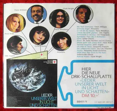 Single Vicky Leandros: Klipp und Klar (Philips 388 430 PF) D 1969