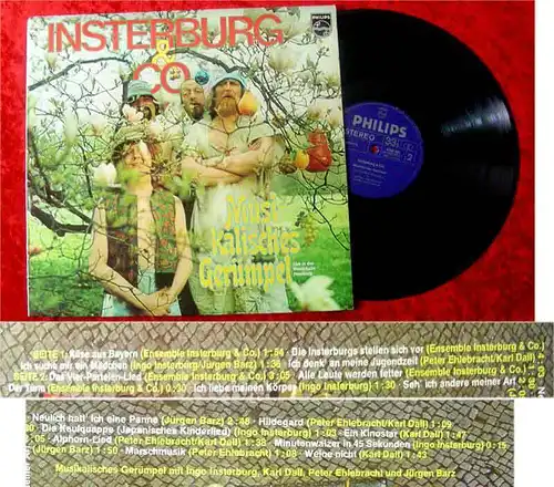 LP Insterburg & Co.: Musikalisches Gerümpel (Philips) D