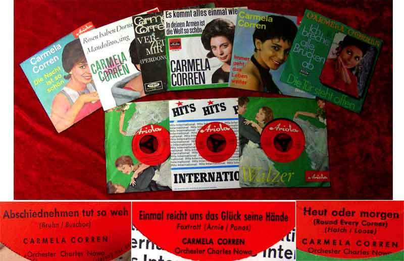 9 Singles Von Carmela Corren Ansehen Nr 373520247650 Oldthing Diverses