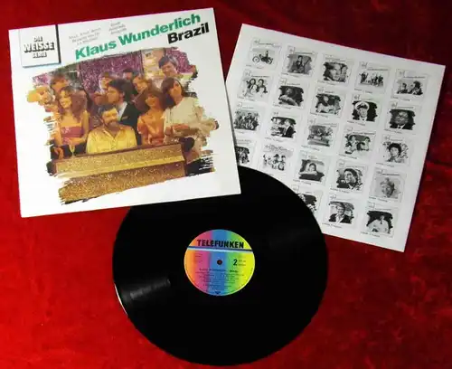 LP Klaus Wunderlich: Brazil - Die weiße Serie (Telefunken 625212 AF) D 1982