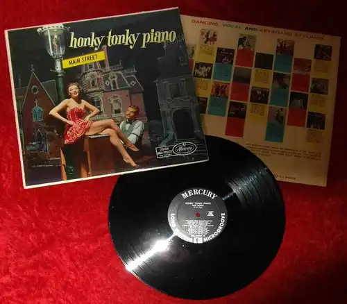 LP Pete Handy: Honky Tonk Piano (Mercury MG 20344) US