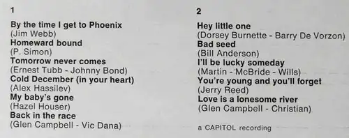 LP Glen Campbell: By The Time I get To Phoenix (Emidisc C 048-50 705) Sealed OVP