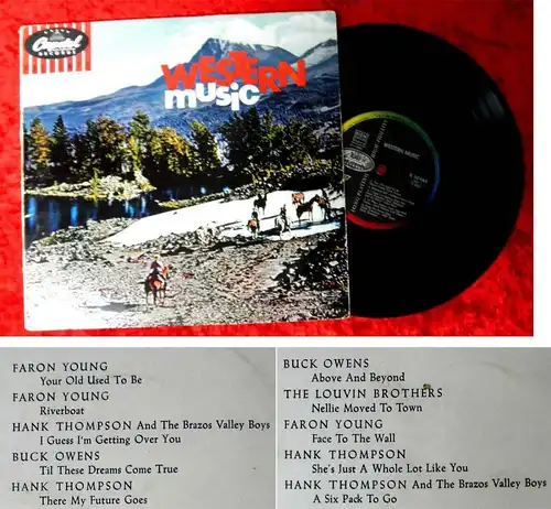 25cm LP Western Music (Capitol K 60 665) D 1960 Faron Young Buck Owens...