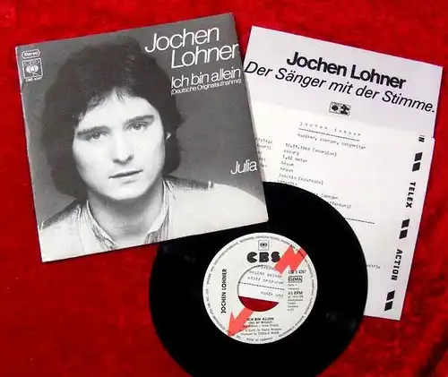 Single Jochen Lohner Ich bin allein All by Myself deuts