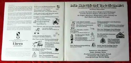 2LP Klaus Havenstein: Der klingende Tannenbaum (Domino 301002) D