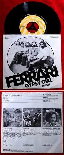 Single Ferrari: Gypsy Girl (Emidisc 006EMD 98 663) D 1976