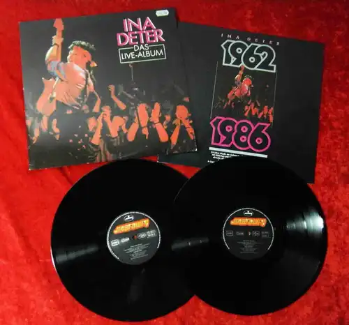 2LP Ina Deter: das Album (Mercury 830 863-1) D 1987 w/ Booklet