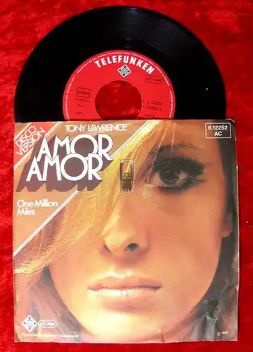 Single Tony Lawrence: Amor Amor (Disco Version)