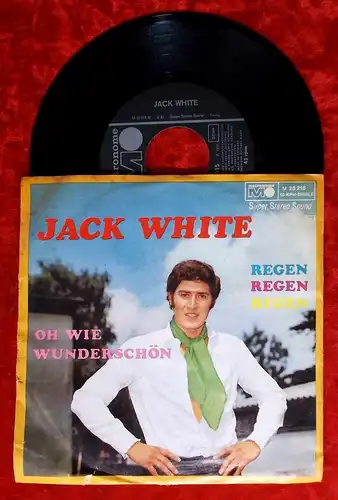 Single Jack White: Oh wie wunderschön (Metronome M 25 215) D 1970