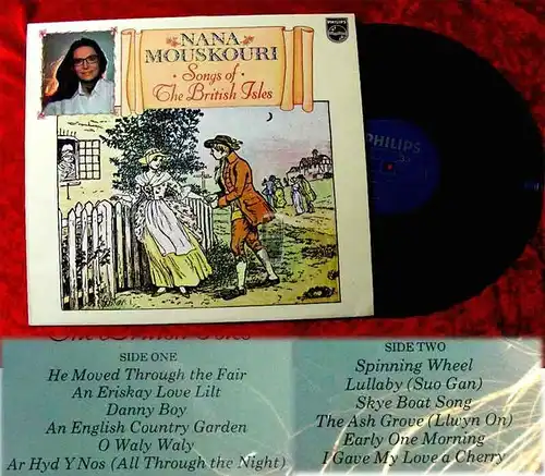 LP Nana Mouskouri Songs of the British Isles