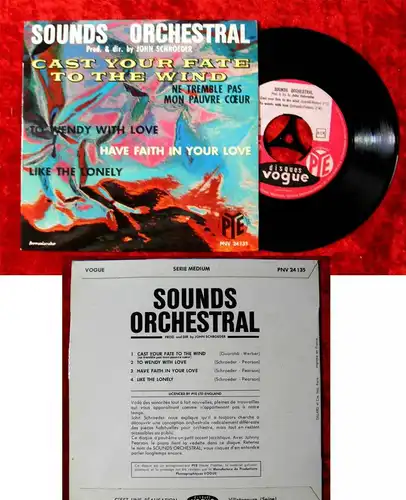 EP Sounds Orchestral: Cast your Fate to the Wind (Vogue PNV 24 135) F