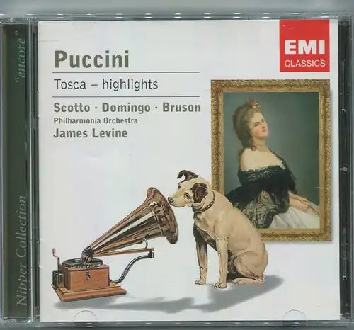 CD Puccini Tosca Scotto Domingo Bruson Levine  (EMI) 2005