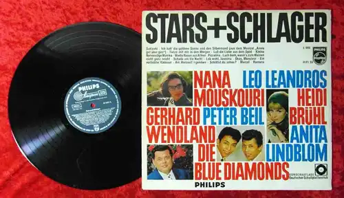 LP Stars + Schlager (Philips E 005 Clubauflage) Nana Mouskouri Anita Lindblom...