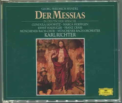 2CD Box Händel: Der Messias / Karl Böhm (DGG)