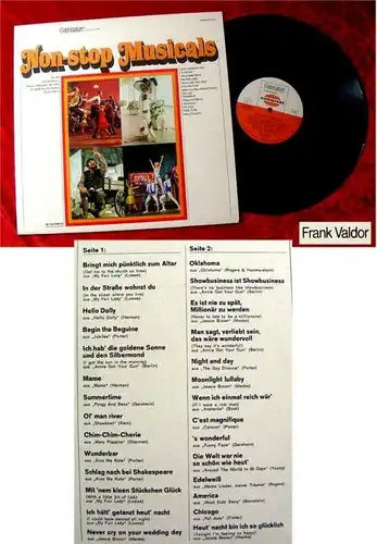 LP Frank Valdor Non Stop Musicals