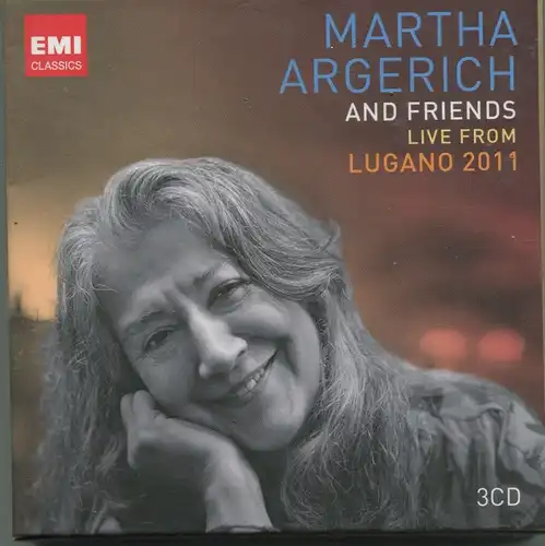 3CD Martha Argerich & Friends Live From Lugano 2011 (EMI)