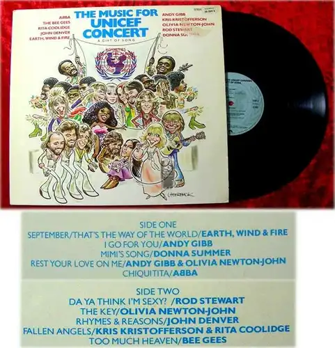 LP The Music For Unicef Concert 1979 feat. ABBA