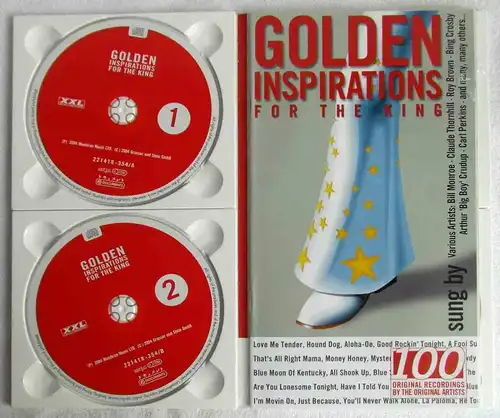 4CD Set Golden Inspirations for the King (+ 24 page Booklet) 2004