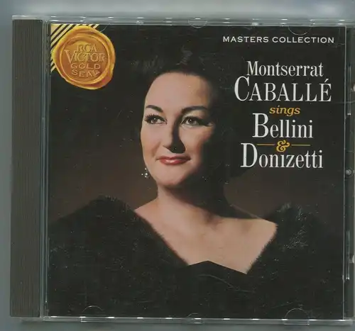 CD Montserrat Caballe Sings Bellini / Donizetti (RCA) 1993