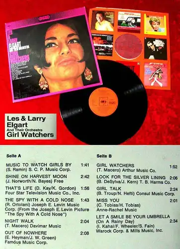 LP Les & Larry Elgart: Girl Watchers (CBS SS 62 943) D