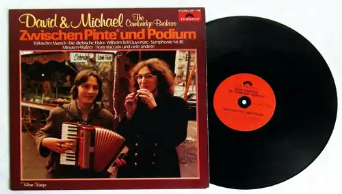 LP Cambridge Buskers: Zwischen Pinte und Podium (Polydor 2381 766) D 1977
