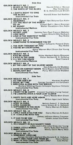 LP Guy Lombardo & Royal Canadians: Golden Medleys (MCA 103) US 