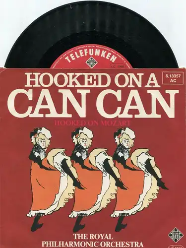 Single Royal Philharmonic Orchestra: Hooked On A Can Can (Telefunken 613357) D82