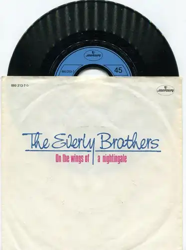 Single Everly Brothers: On The Wings Of A Nightingale (Mercury 880 213-7) D 1984