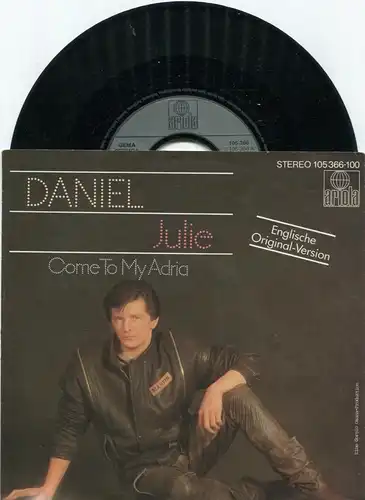 Single Daniel: Julie (Ariola 105 366-100) D 1983
