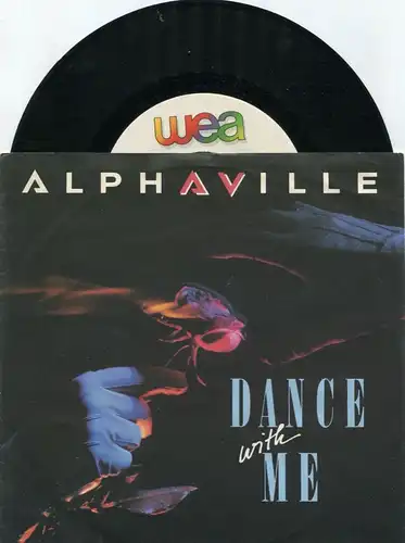Single Alphaville: Dance With Me (WEA 249 747-7) D 1986
