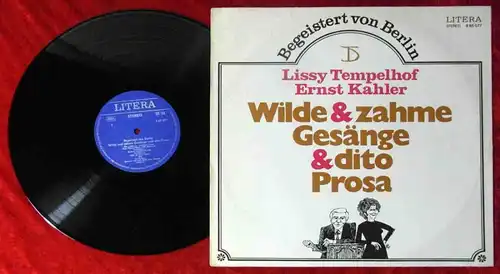 LP Lissy Tempelhof & Ernst Kahler: Begeistert von Berlin - Wilde & Zahme Gesänge