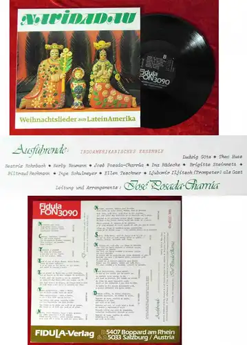 LP Navidades - Weihnachtslieder aus Lateinamerika (FON 3090) A