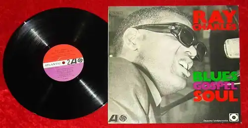 LP Ray Charles: Blues Gospel Soul (Atlantic H 890/6) Deutscher Schallplattenclub