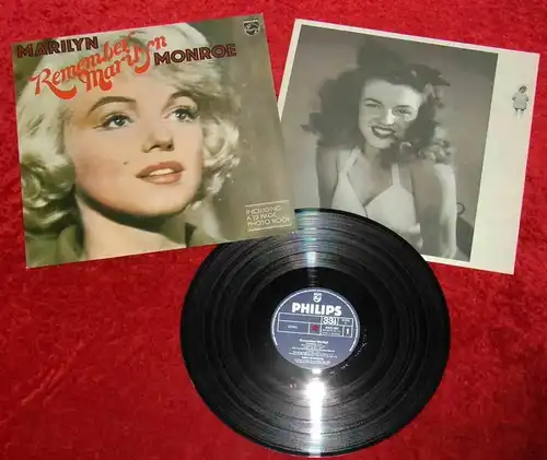 LP Marilyn Monroe: Remember Marilyn (Philips 6370 201) mit Booklet  D 1973