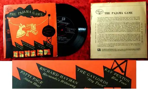 EP The Pyjama Game w/ Patti Page Richard Hayman Gaylords Kay Penton (Schweden)