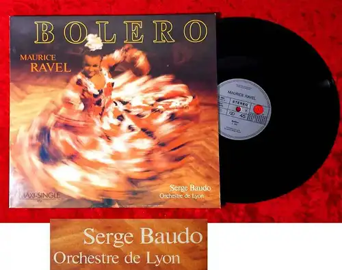 Maxi Serge Baudo / Orchestre de Lyon: Bolero (Ariola 601 664-213) D