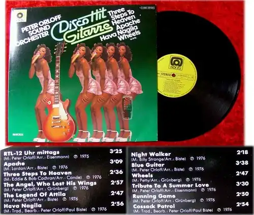 LP Peter Orloff Sound Orchester: Disco Hit Gitarre 1976