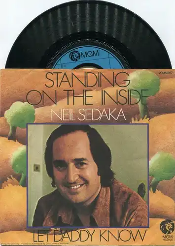 Single Neil Sedaka: Standing On The Inside (MGM 2006 267) D 1973