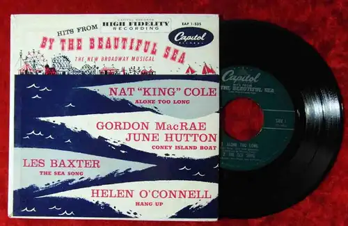 EP By The Beautiful Sea (Capitol EAP 1-535) US Nat King Cole Les Baxter...