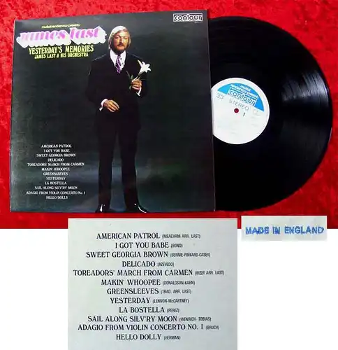 LP James Last: Yesterday´s Memories