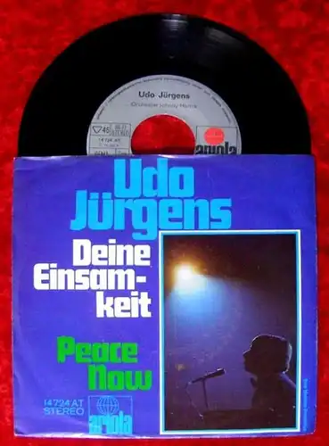 Single Udo Jürgens Deine Einsamkeit 1971