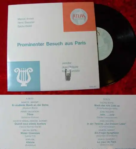 25cm LP Prominenter Besuch aus Paris