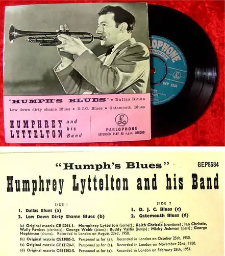 EP Humphrey Lyttelton:Humph´s Blues