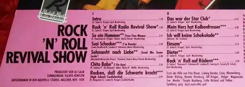 LP Rudolf Rock & Die Schocker: Rock´n Roll Revival Show (Star Club 9198 028) D79
